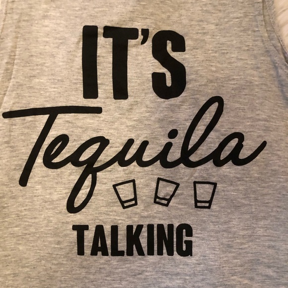 🆕 NWT ITS THE TEQUILA TALKING TANKS 🍹 - Picture 5 of 7